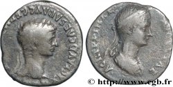 CLAUDIUS AND AGRIPPINA THE YOUNGER Denier