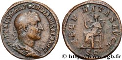 GORDIAN I AFRICANUS Sesterce XF