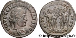 CONSTANCE II Centenionalis ou nummus TTB+
