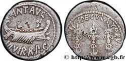 MARCUS ANTONIUS Denier AU/XF