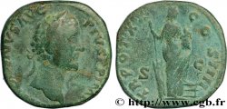 ANTONINUS PIUS Sesterce VF