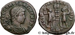 CONSTANCE II Centenionalis ou nummus TTB+