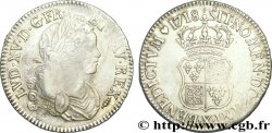 LOUIS XV THE WELL-BELOVED Écu dit de France-Navarre 1718 Amiens