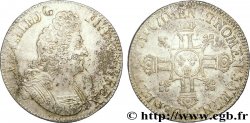 LOUIS XIV THE SUN KING Écu aux huit L, 2e type 1704 Paris
