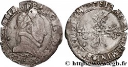 HENRY III Demi-franc au col plat 1587 Nantes