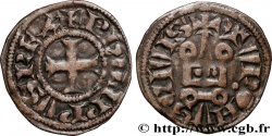 PHILIPPE III LE HARDI ET PHILIPPE IV LE BEL - MONNAYAGE COMMUN (à partir de 1280) Obole tournois à l O rond n.d. s.l.