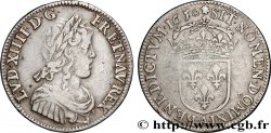 LOUIS XIV  THE SUN KING  Quart d écu, portait à la mèche longue 1650 Paris XF
