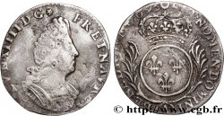 LOUIS XIV  THE SUN KING  Douzième d écu aux palmes 1695 Paris XF/VF