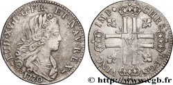 LOUIS XV  THE WELL-BELOVED  Louis d’argent à la croix aux huit L couronnées 1720 Lille AU