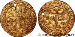 HENRY VI DE LANCASTRE - ROI DE FRANCE (1422-1453) - ROI D ANGLETERRE (1422-1461) et (1470-1471) Salut d or n.d. Rouen TTB+