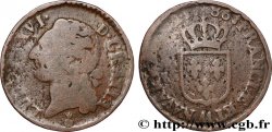 LOUIS XVI Demi-sol dit à l écu 1786 Metz