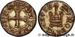 JEAN II LE BON Piéfort, denier tournois, 2e type n.d. s.l. TTB