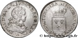 LOUIS XV DIT LE BIEN AIMÉ Écu dit  de France  1722 Paris TTB+