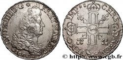 LOUIS XIV LE GRAND OU LE ROI SOLEIL Écu aux huit L, 1er type 1690 Pau SUP