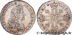 LOUIS XIV THE SUN KING Écu aux huit L, 1er type 1692 Rennes
