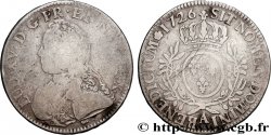 LOUIS XV DIT LE BIEN AIMÉ Écu aux branches d olivier, buste habillé 1726 Paris
