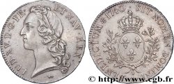 LOUIS XV DIT LE BIEN AIMÉ Écu aux branches d’olivier, tête ceinte d’un bandeau 1740 Paris