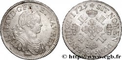 LOUIS XV THE BELOVED Écu à la croix fleurdelisée couronnée et aux huit L 1725 Paris