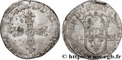 LOUIS XIV LE GRAND OU LE ROI SOLEIL Quart d écu, titulature côté croix 1644 Marseille