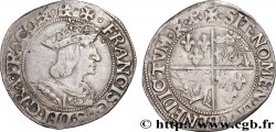 FRANCIS I Teston du Dauphiné, 2e type n.d. Romans