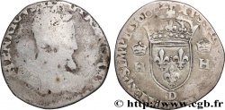 CHARLES IX COINAGE IN THE NAME OF HENRY II Teston à la tête nue, 1er type 1560 Lyon