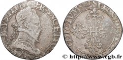 HENRY III Franc au col plat 1583 Amiens