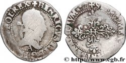 HENRY III Quart de franc au col plat n.d. Paris