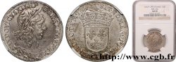 LOUIS XIII Quart d écu, buste drapé (1er buste de Jean Warin) 1642 Paris, Monnaie du Louvre