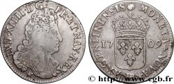 LOUIS XIV LE GRAND OU LE ROI SOLEIL Quarante-quatre sols de Strasbourg 1709 Strasbourg