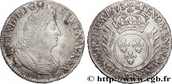LOUIS XIV THE SUN KING Demi-écu aux palmes 1693 Rouen