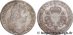 LOUIS XIV THE SUN KING Écu aux trois couronnes 1709 Rennes
