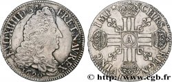 LOUIS XIV LE GRAND OU LE ROI SOLEIL Demi-écu aux huit L, 1er type 1690 Paris TTB/TTB+