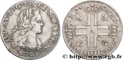 LOUIS XV THE BELOVED Louis d’argent à la croix aux huit L couronnées 1720 Paris