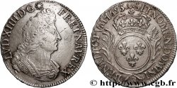 LOUIS XIV THE SUN KING Demi-écu aux palmes 1693 Rouen