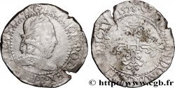 HENRI III Franc au col plat 1578 Rouen