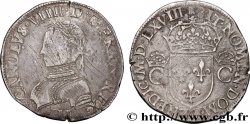 CHARLES IX Teston, 2e type 1568 Toulouse