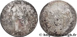 LOUIS XV THE WELL-BELOVED Écu aux branches d’olivier, tête ceinte d’un bandeau 1768 Paris