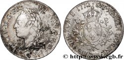 LOUIS XV THE BELOVED Écu aux branches d’olivier, buste lauré 1772 Pau