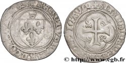 CHARLES VIII Blanc à la couronne 24/04/1488 Châlons-en-Champagne