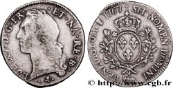 LOUIS XV DIT LE BIEN AIMÉ Écu aux branches d’olivier, tête ceinte d’un bandeau 1767 Pau