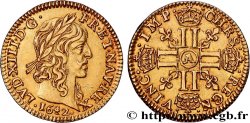 LOUIS XIII LE JUSTE Demi-louis d or aux huit L (effigie de Jean Warin) 1642 Paris, Monnaie du Louvre