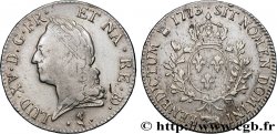 LOUIS XV THE BELOVED Écu aux branches d’olivier, buste lauré 1773 Pau
