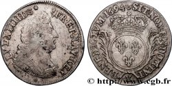 LOUIS XIV LE GRAND OU LE ROI SOLEIL Quart d écu aux palmes 1694 Bourges