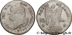 LOUIS XVI 15 sols dit au génie , type FRANCOIS 1791 Limoges