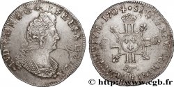 LOUIS XIV THE SUN KING Demi-écu aux huit L, 2e type 1704 La Rochelle