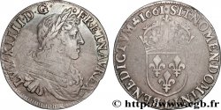 LOUIS XIV THE SUN KING Demi-écu, portrait apollinien 1661 Bayonne