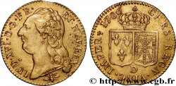 LOUIS XVI Louis d or aux écus accolés 1786 Lyon
