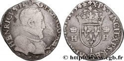 HENRI II Teston à la tête nue, 1er type 1554 Limoges