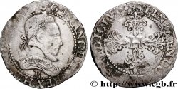 HENRI III Franc au col plat 1584 Rouen