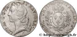 LOUIS XV DIT LE BIEN AIMÉ Écu aux branches d’olivier, tête ceinte d’un bandeau 1765 Lille